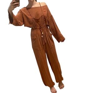 New Without tags, Free People Burnt Orange Jumper, Size Small